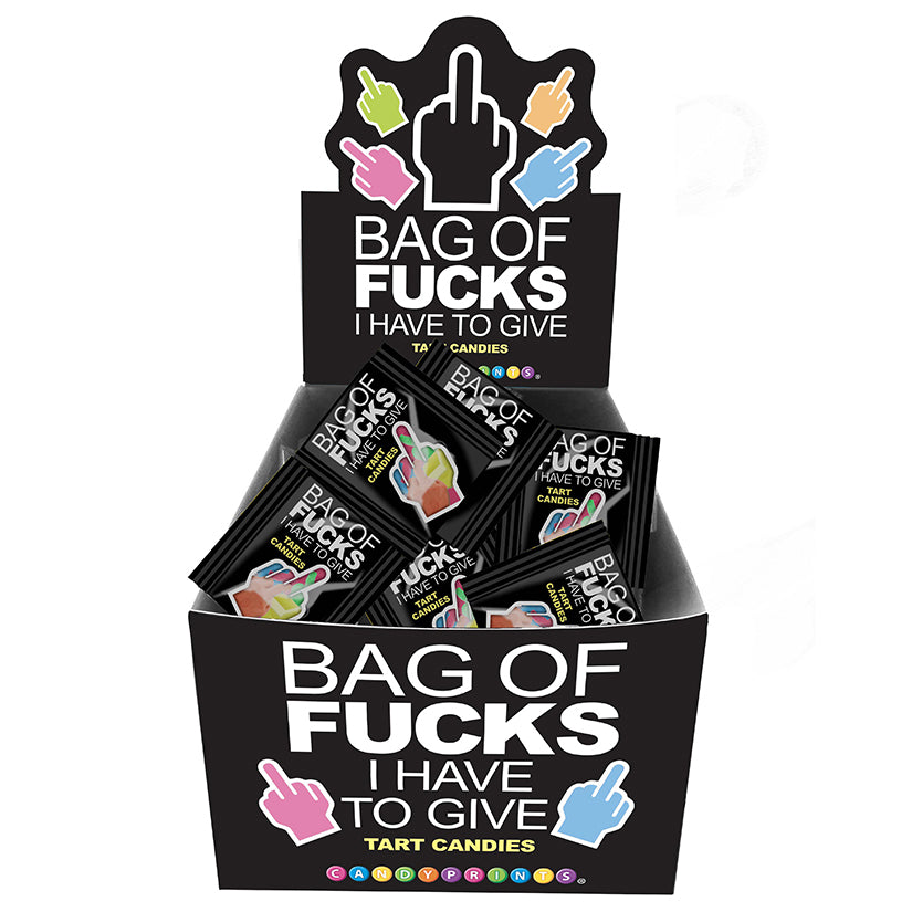 Bag of Fucks I Have To Give Display of 100 - Eros Fine Goods