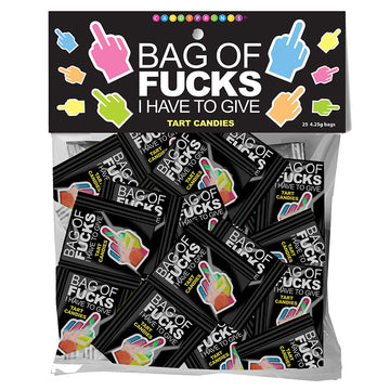 Bag of Fucks I Have To Give Bag of 25 - Eros Fine Goods