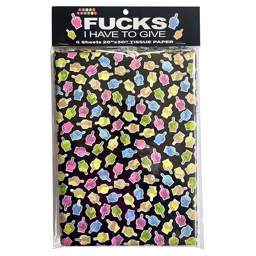 Fucks To Give Tissue Paper - Eros Fine Goods