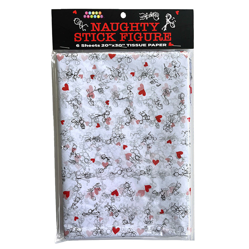 Naughty Stick Figure  Tissue Paper - Eros Fine Goods