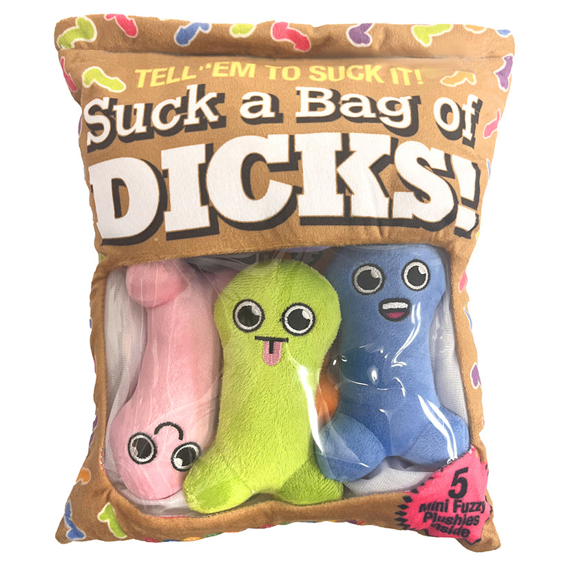 Suck A Bag of Dicks Plushy Pillow - Eros Fine Goods