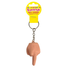 Super Fun Key Chain Squishy FU Finger - Eros Fine Goods