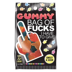 Bag of Fucks I Have To Give Sour Gummies - Eros Fine Goods