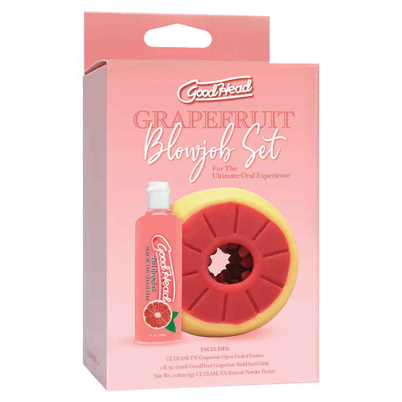 GoodHead Grapefruit Blowjob Set - Eros Fine Goods