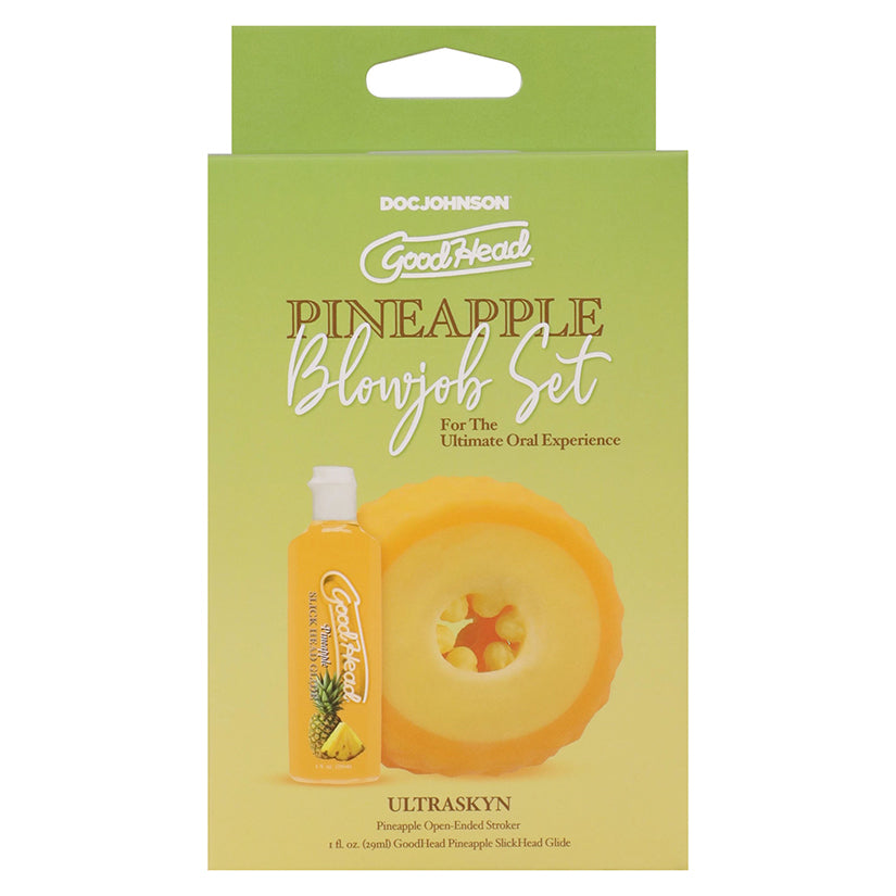 GoodHead Pineapple Blowjob Set - Eros Fine Goods