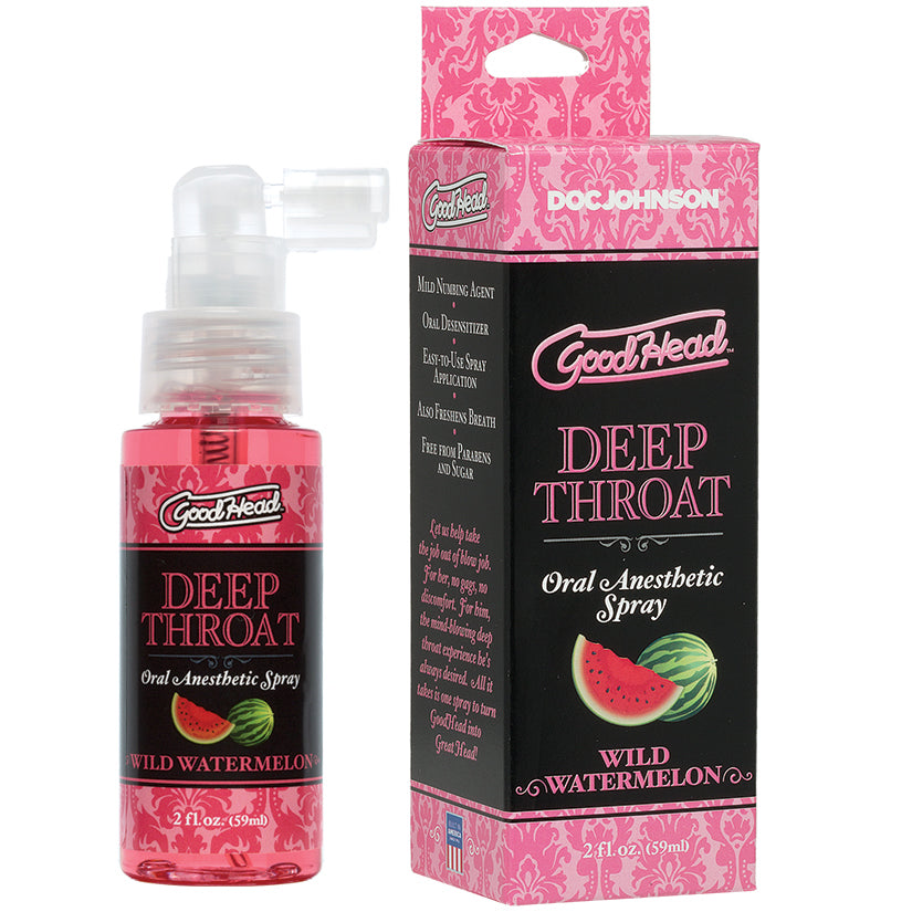 GoodHead Deep Throat Spray-Wild Watermelon - Eros Fine Goods