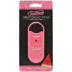 GoodHead Deep Throat Spray To-Go-Wild Watermelon 0.33oz - Eros Fine Goods