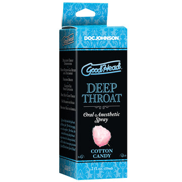 GoodHead Deep Throat Spray-Cotton Candy 2oz - Eros Fine Goods