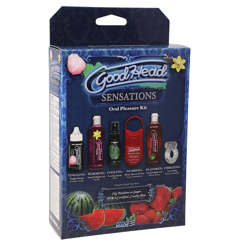 GoodHead Sensations Kit 6 Pack - Eros Fine Goods