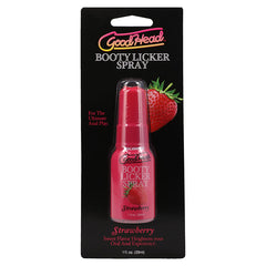 GoodHead Booty Licker Spray-Strawberry 1 fl. oz. - Eros Fine Goods