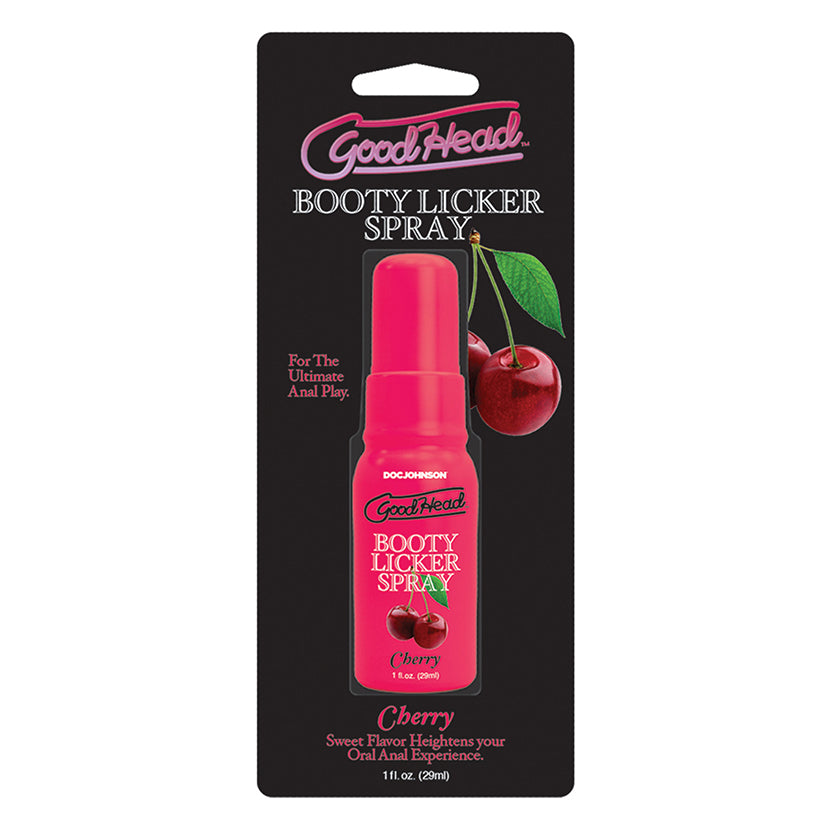 GoodHead Booty Licker Spray-Cherry 1 fl. oz. - Eros Fine Goods