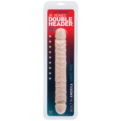 Double Header Jr. Veined-Flesh 12" - Eros Fine Goods