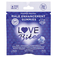 Love Bites Male Sensual Gummies 2pk Singles - Eros Fine Goods