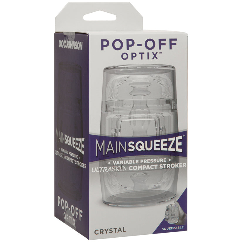 Main Squeeze Pop-Off Optix-Crystal - Eros Fine Goods
