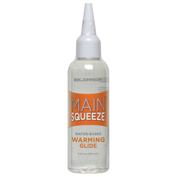 Main Squeeze Warming Water-Based Lubricant 3.4oz - Eros Fine Goods
