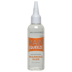 Main Squeeze Warming Water-Based Lubricant 3.4oz - Eros Fine Goods