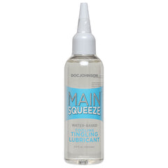 Main Squeeze Cooling/Tingling Water-Based Lubricant 3.4oz - Eros Fine Goods