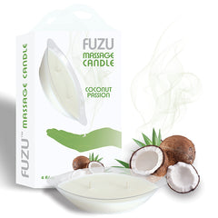 Fuzu Massage Candle-Coconut Passion - Eros Fine Goods