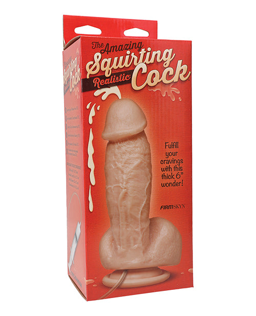 Squirting Realistic Cock W/splooge Juice - Flesh