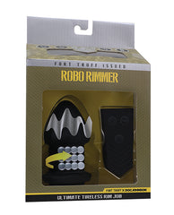 Fort Troff Robo Rimmer Vibrating Anal Plug W/remote Control - Black