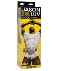 Signature Cocks ULTRASKYN 10" Cock W/removable Vac-u-lock Suction Cup - Jason Luv
