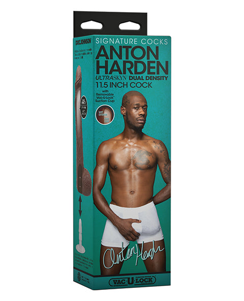 Signature Cocks ULTRASKYN 11" Cock W/removable Vac-u-lock Suction Cup - Anton Harden