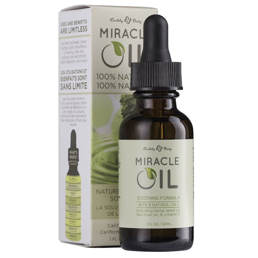 Earthly Body Miracle Oil 1oz - Eros Fine Goods