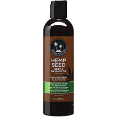 Earthly Body Massage & Body Oil-Naked in the Woods 8oz - Eros Fine Goods