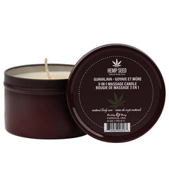 Earthly Body 3-in-1 Massage Candle-Guavalava 6oz - Eros Fine Goods