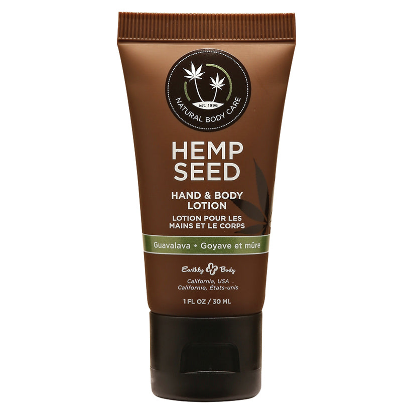 Earthly Body Hand & Body Lotion-Guavalava 1oz - Eros Fine Goods