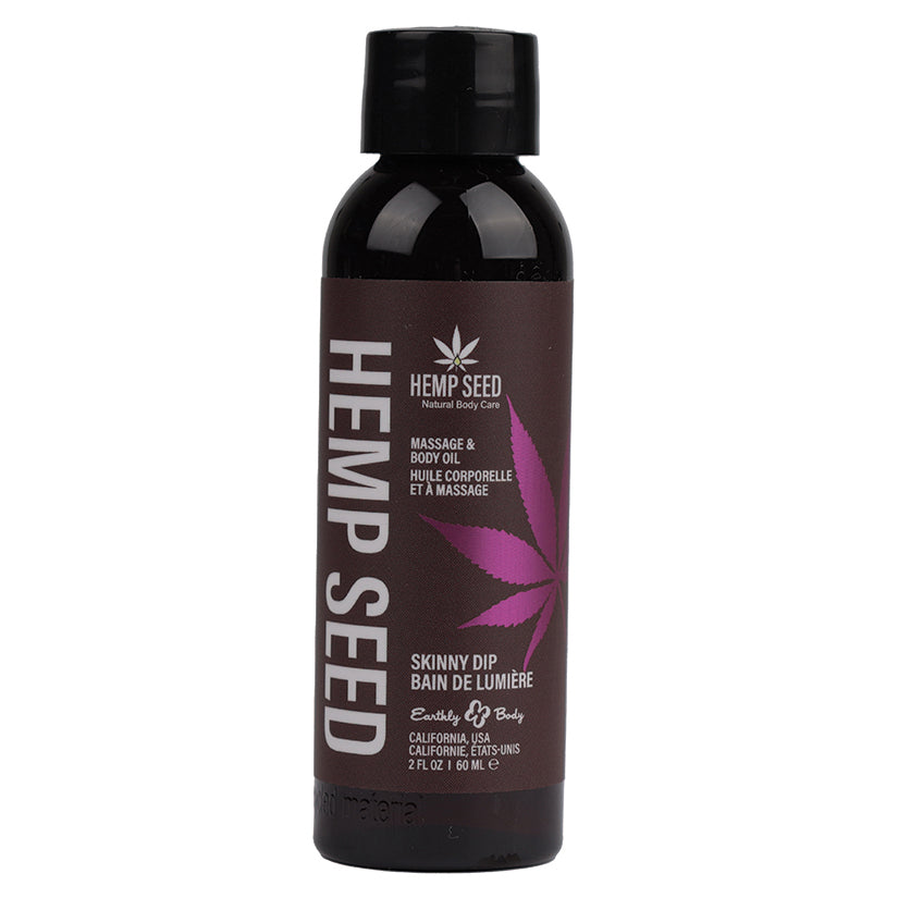 Earthly Body Massage Lotion-Skinny Dip 2oz - Eros Fine Goods