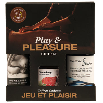 Earthly Body By Night Play and Pleasures Gift Set-Strawberry - Eros Fine Goods
