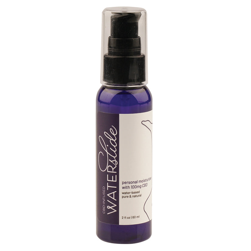 Earthly Body CBD Infused Waterslide Lubricant 2oz - Eros Fine Goods
