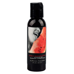 Earthly Body Edible Massage Lotion-Watermelon 2oz - Eros Fine Goods