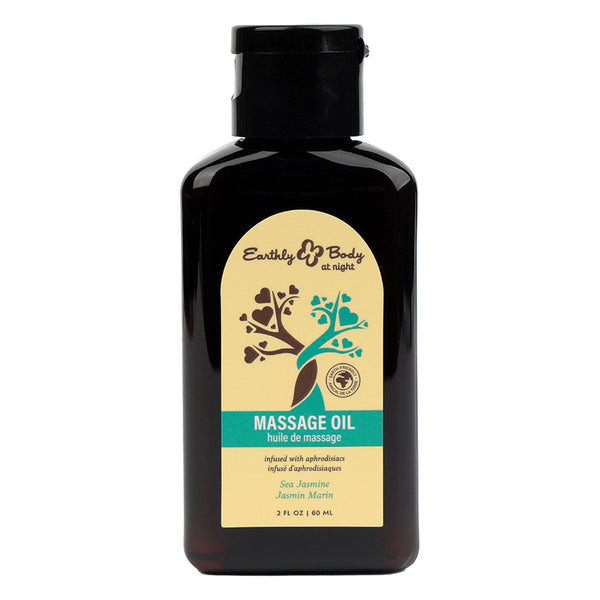 Earthly Body at Night Massage Oil Aphrodisiac-Sea Jasmine 2oz - Eros Fine Goods