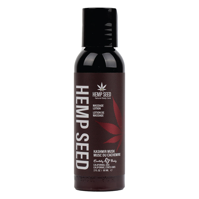 Earthly Body Massage Lotion-Kashmir Musk 2oz - Eros Fine Goods