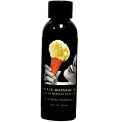 Earthly Body Edible Massage Oil-Vanilla 2oz - Eros Fine Goods