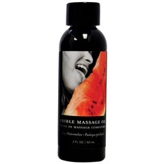 Earthly Body Edible Massage Oil-Watermelon 2oz - Eros Fine Goods