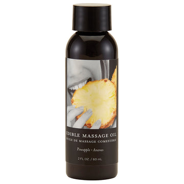 Earthly Body Edible Massage Oil-Pineapple 2oz - Eros Fine Goods