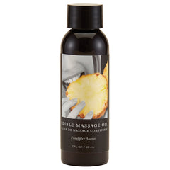 Earthly Body Edible Massage Oil-Pineapple 2oz - Eros Fine Goods