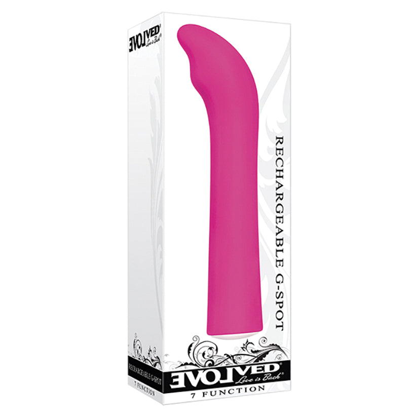 Evolved Rechargeable G Spot-Pink - Eros Fine Goods