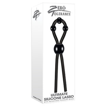 Zero Tolerance Ultimate Silicone Lasso-Black - Eros Fine Goods
