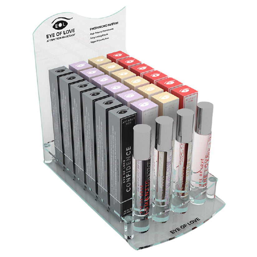 Eye of Love Pheromone Parfum Prepack 10ml Display of 24 - Eros Fine Goods