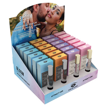 Eye of Love Bloom Pheromone Parfum 10ml Display of 24 - Eros Fine Goods