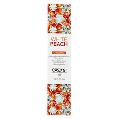 Exsens Organic Warming Gourmet Massage Oil-White Peach Organic 1.7oz - Eros Fine Goods