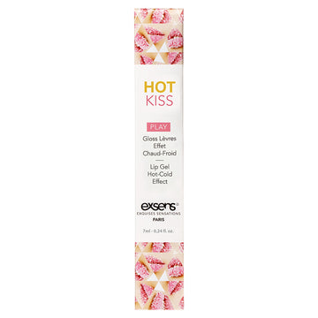 Exsens Lip Hot Kiss Gel Hot-Cold Effect Strawberry - Eros Fine Goods