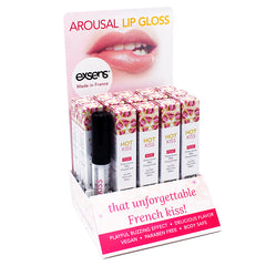 Exsens Hot Kiss Strawberry Display of 14pc - Eros Fine Goods