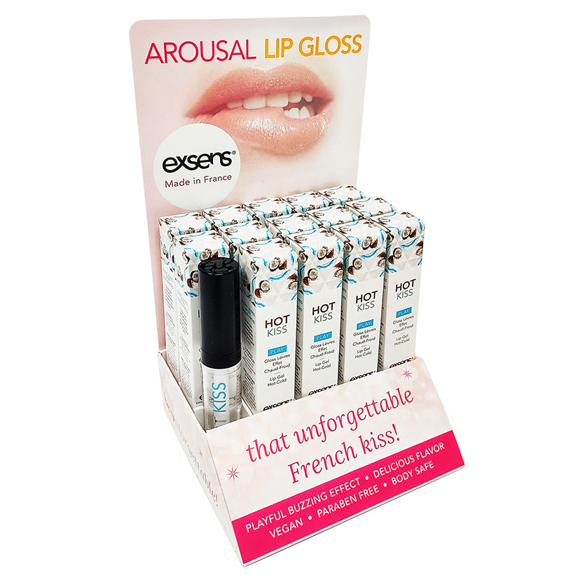 Exsens Hot Kiss Coco Display of 14pc - Eros Fine Goods