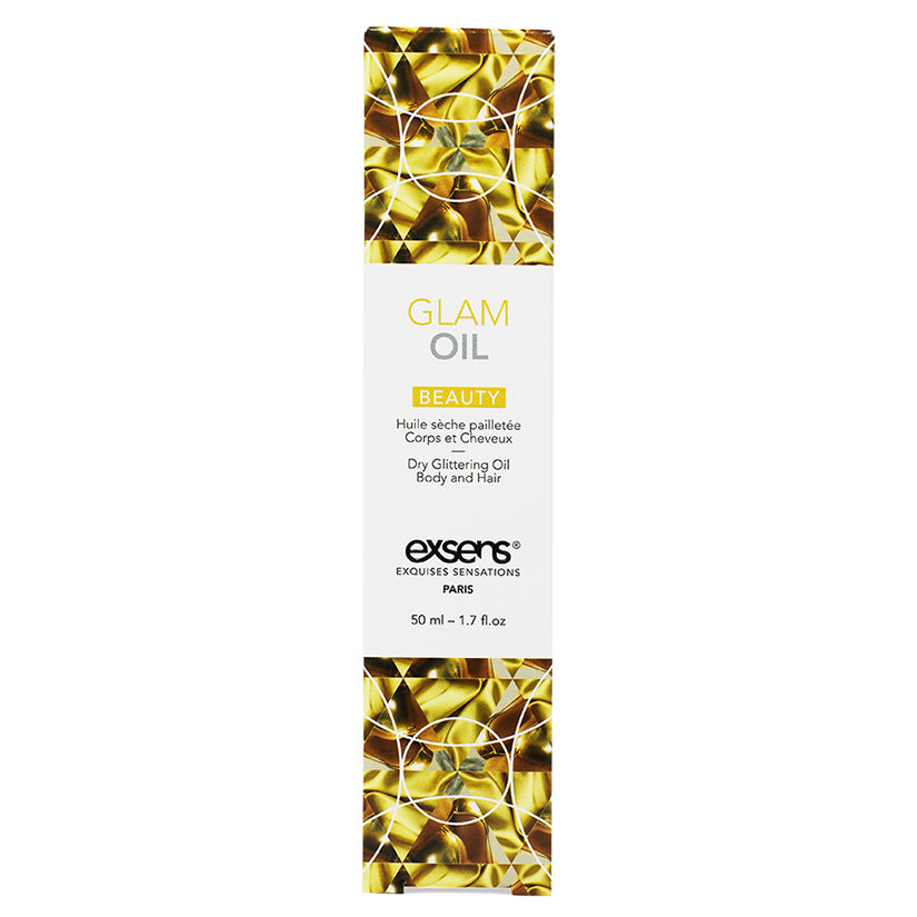 Exsens Dry Glittering Oil Body and Hair-Glam Oil 1.7oz - Eros Fine Goods