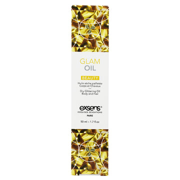 Exsens Dry Glittering Oil Body and Hair-Glam Oil 1.7oz - Eros Fine Goods